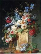 unknow artist Floral, beautiful classical still life of flowers.044 oil painting reproduction